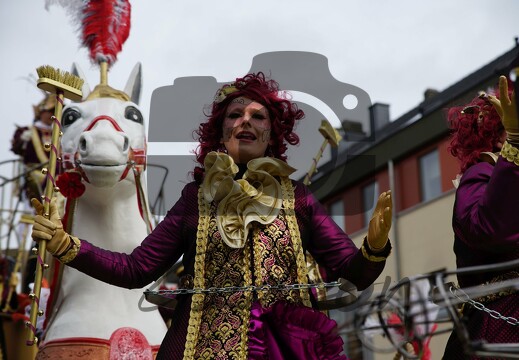 Cortège carnavalesque de la Calamine.