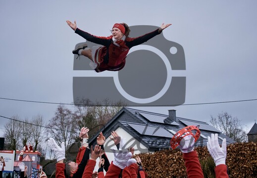 Rosenmontagszug in Butgenbach