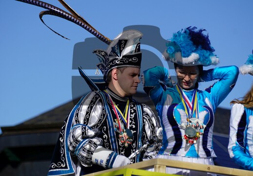 Rosenmontagszug in Butgenbach